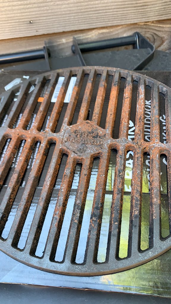 Ver weg oppervlakkig Wonderbaarlijk Roest op gietijzer grill | Het BBQ Genootschap